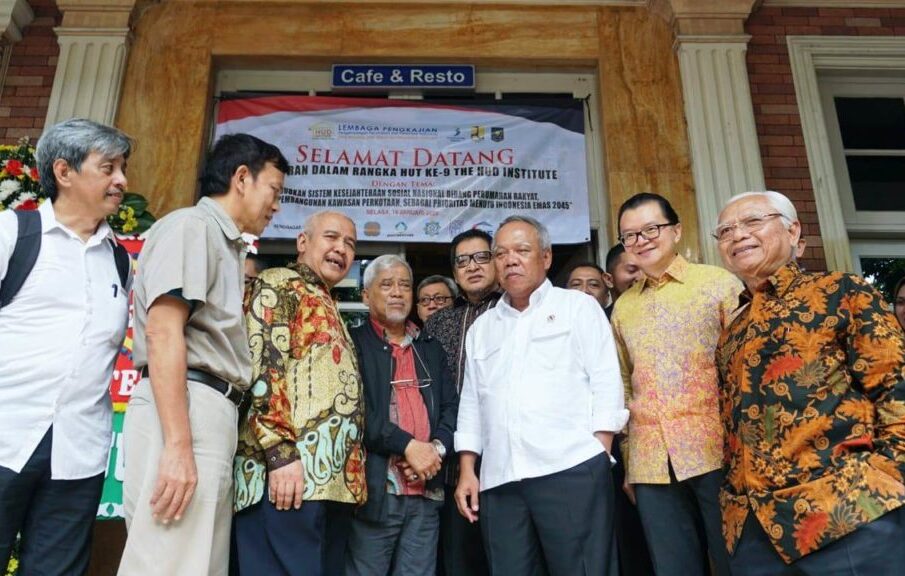 Acara Syukuran 9 Tahun The HUD Institute tahun 2020 (Foto: Istimewa)