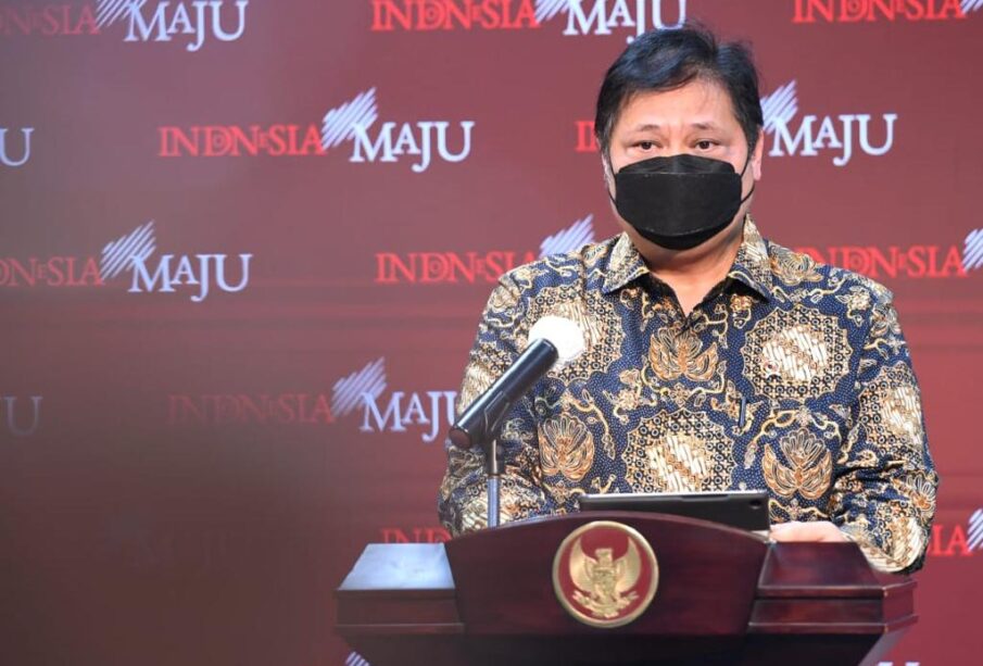 Menteri Koordinator Bidang Perekonomian Indonesia Airlangga Hartarto (Foto Lukas - Biro Pers Sekretariat Presiden)