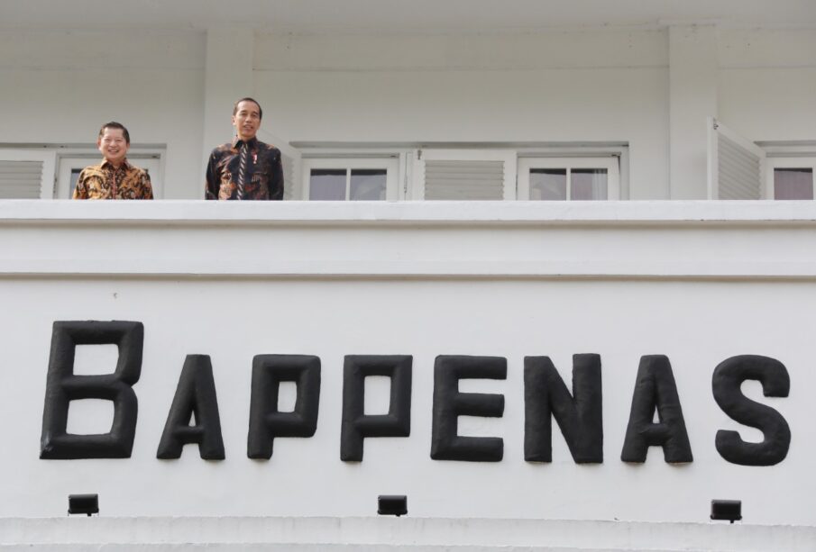 Presiden Jokowi saat Meninjau Integrated Digital Work di Bappenas 16 Januari 2020 (Foto: Muchlis JR)