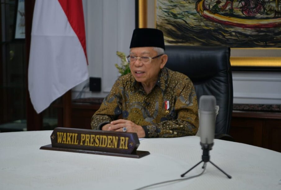Wapres Ma'ruf Amin membuka Munas ke VI APERSI secara Virtua (Foto: Biro Pers Wapres)