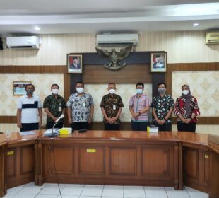 IAP Jawa Tengah saat audiensi ke Dinas Pekerjaan Umum Sumber Daya Air dan Tata Ruang (Pusdataru) Jawa Tengah