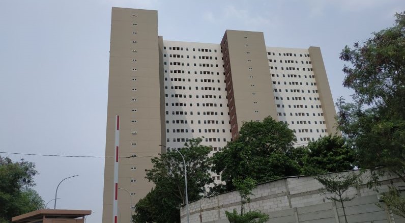 Salah satu Rumah Susun DP Nol Rupiah di Jakarta (Foto: Ardiansyah Fadli)