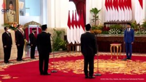 Pelantikan Kepala/Wakil Kepala Otorita IKN
